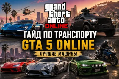 Гайд по транспорту GTA 5 Online — лучшие машины, Imani Tech и HSW