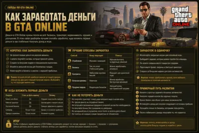 Как заработать деньги в GTA Online — гайд для новичков и соло-игроков