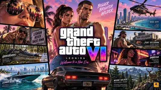 Официальная обложка GTA 6 — скачать Cover Art