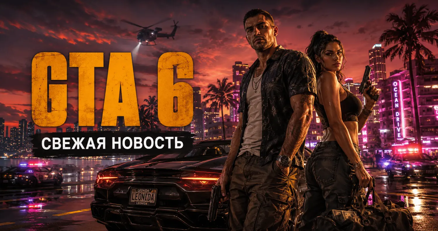 GTA 6 — дата выхода подтверждена, Rockstar готовит новые материалы